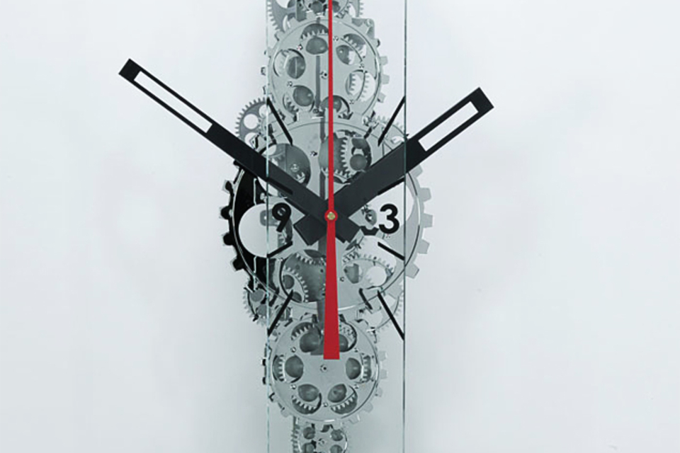 Oblong Gear Clock Oblong Gear Clock