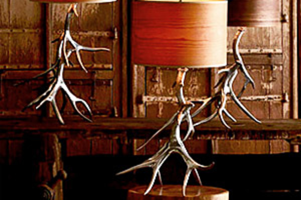 Roost Aluminum Antler Lamp Roost Aluminum Antler Lamp