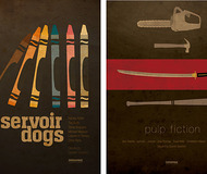 Quentin Tarantino Tribute Posters