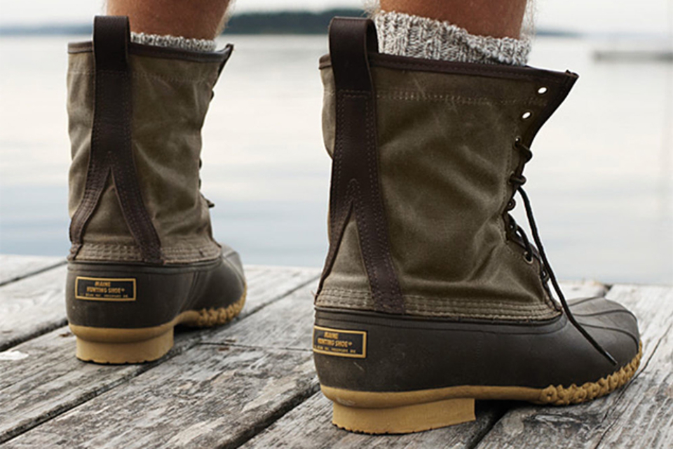 L.L.Bean Waxed Canvas Maine Hunting Shoe L.L.Bean Waxed Canvas Maine Hunting Shoe