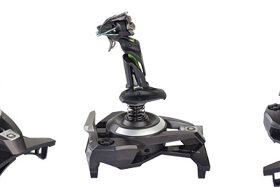 Mad Catz Cyborg F.L.Y. 9 Wireless Flight Stick Mad Catz Cyborg F.L.Y. 9 Wireless Flight Stick