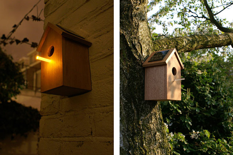 Oooms Solar Birdhouse Oooms Solar Birdhouse