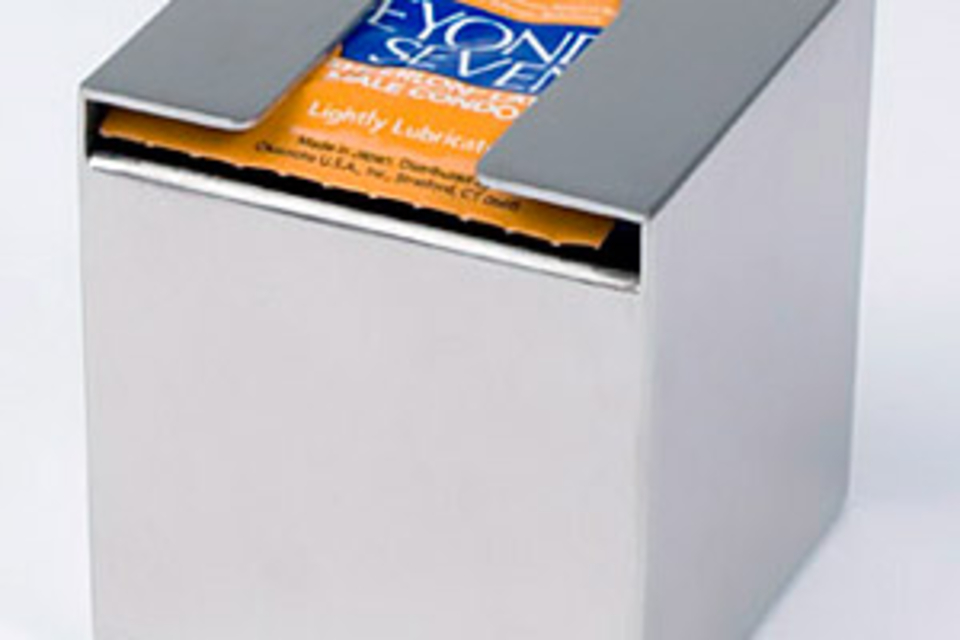 Stainless Steel Condom Dispenser Stainless Steel Condom Dispenser