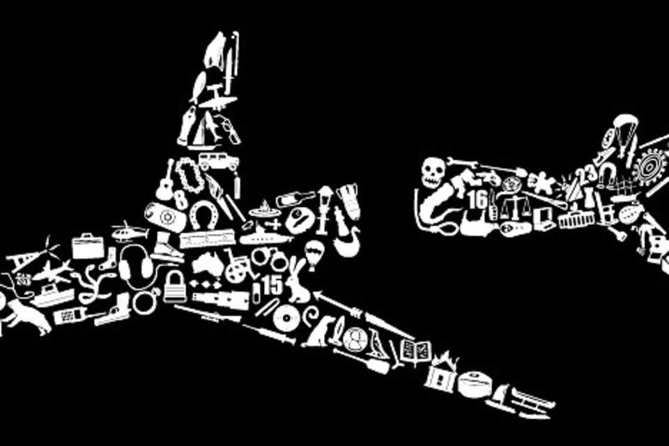 108 Objects from Flight 815 T-Shirt 108 Objects from Flight 815 T-Shirt