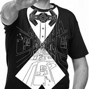 Bow TIE Tuxedo Shirt