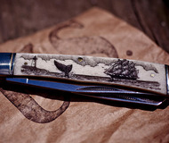 CXXVI Scrimshaw Knife