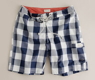 Giant Gingham Board Short