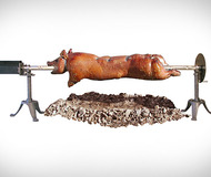 SpitJack Beast Whole Hog Rotisserie 
