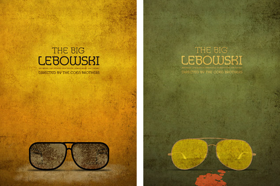 The Big Lebowski Tribute Posters The Big Lebowski Tribute Posters