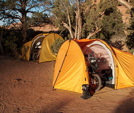 Nomad Motorcycle Tent