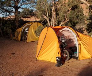 Nomad Motorcycle Tent