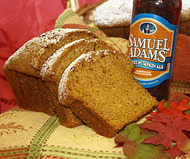 Sam Adams Harvest Pumpkin Ale Bread