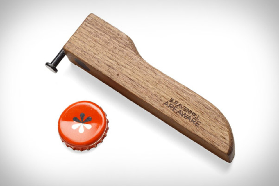 Areaware Wooden Bottle Opener Areaware Wooden Bottle Opener