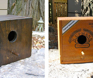 Atomic Birdhouses