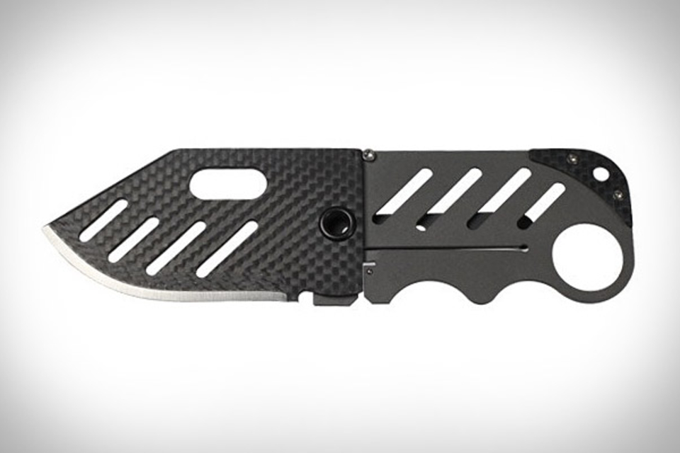 Creditor Carbon Fiber Money Clip Knife Creditor Carbon Fiber Money Clip Knife