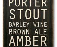 Types Of Beer Sign