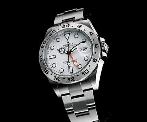 Rolex Explorer II Orange Hand Watch