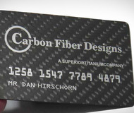 Carbon Fiber Business Cards