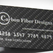 Carbon Fiber Business Cards