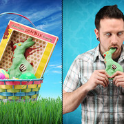 Chocolate Zombie Bunny