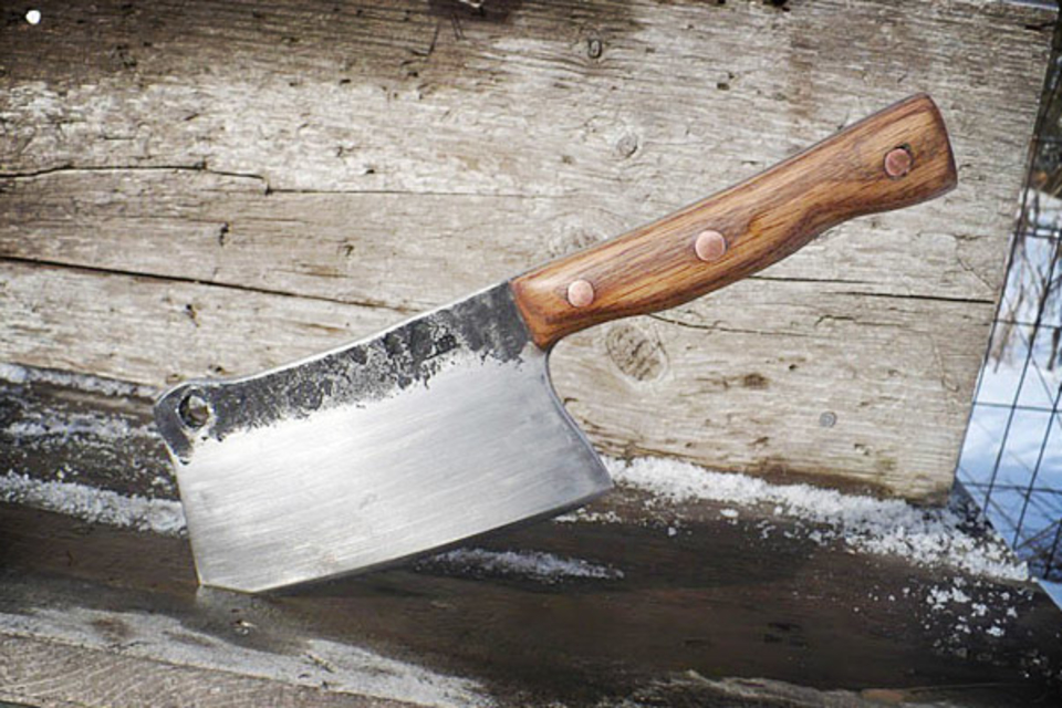Hand-Forged Cleaver Hand-Forged Cleaver