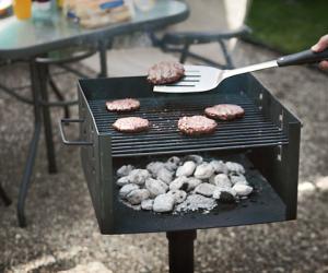 Park-Style Charcoal Grill
