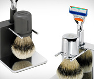 TwinLuxe Chrome Edition Shave Set