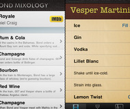 Bond Mixology App