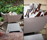 Funston Fire Pit Ice Chest