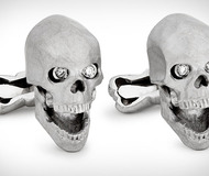 Ralph Lauren Purple Label Skull Cufflinks