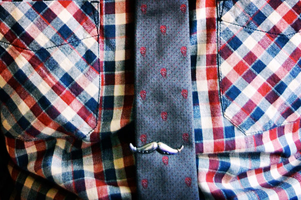 Moustache Tie Clip Moustache Tie Clip