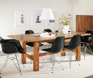 Howe Whiskey Barrel Oak Dining Table