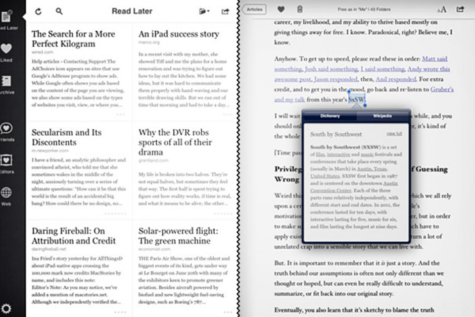 Instapaper Instapaper