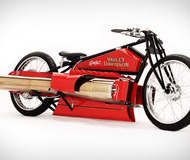1929 Harley-Davidson Jet Engine Motorcycle