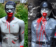 Tactical Bleeding Zombie Targets 