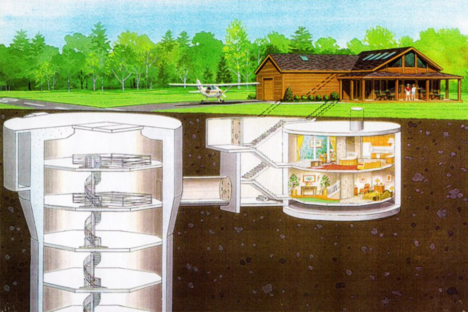 Missile Silo Cabin Missile Silo Cabin