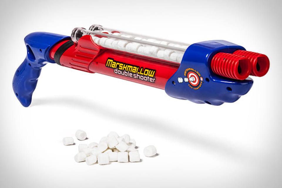 Double Barrel Marshmallow Shooter Double Barrel Marshmallow Shooter
