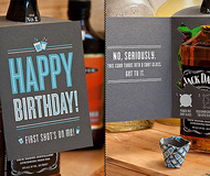Shot Glass Card