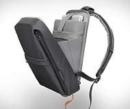 Cote & Ciel Coated Techno Canvas Flat Backpack