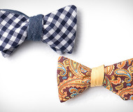 Cotton Treats Reversible Bow Ties