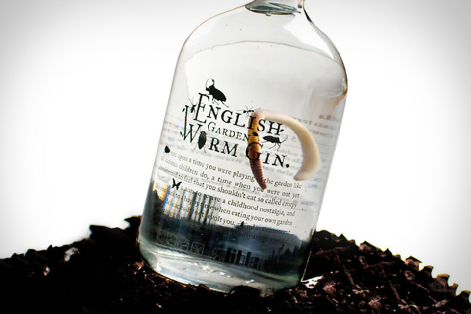 English Garden Worm Gin English Garden Worm Gin
