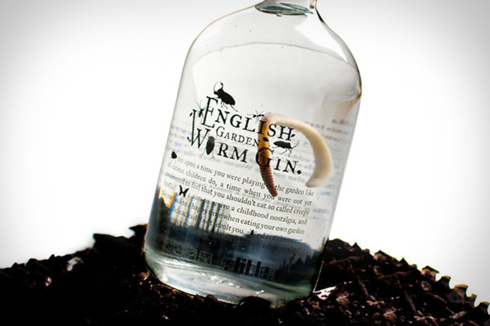 English Garden Worm Gin English Garden Worm Gin
