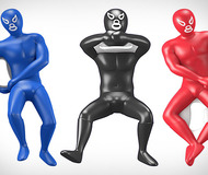 Luchador Bottle Openers