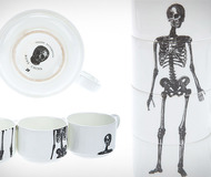Stackable Skeleton Coffee Mugs
