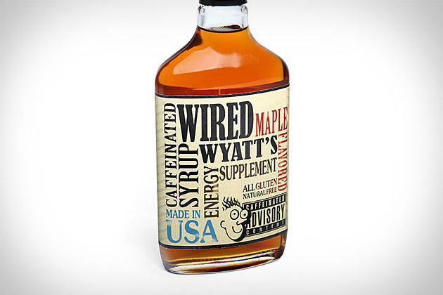 Wired Wyatt's Caffeinated Maple Syrup