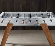 Electropolished Steel Foosball Table