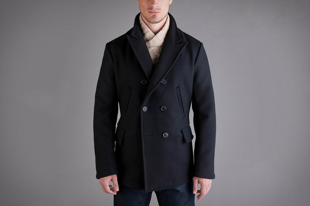 Billy Reid Bond Peacoat