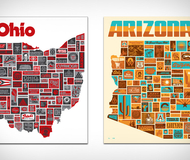 Draplin State Posters
