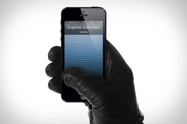Leather Touchscreen Gloves