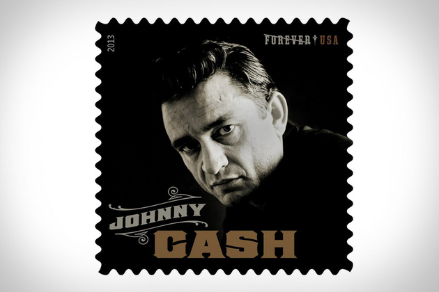 Johnny Cash Postage Stamp